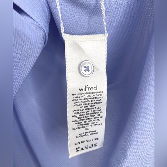 Wilfred Pose Waist Longsleeve mesh button-up - Picture 3 of 4